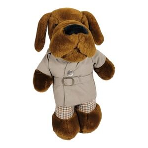 McGruff the Crime Dog 1981 Advertising Council 10" Plush, Dressed Dakin